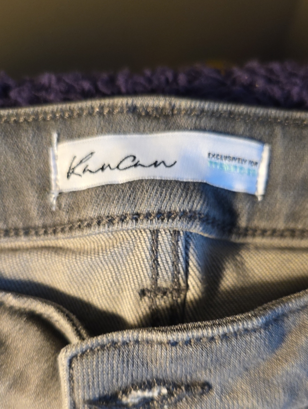 KanCan Exclusive For Maurices Women's Gray High-Rise Jeans